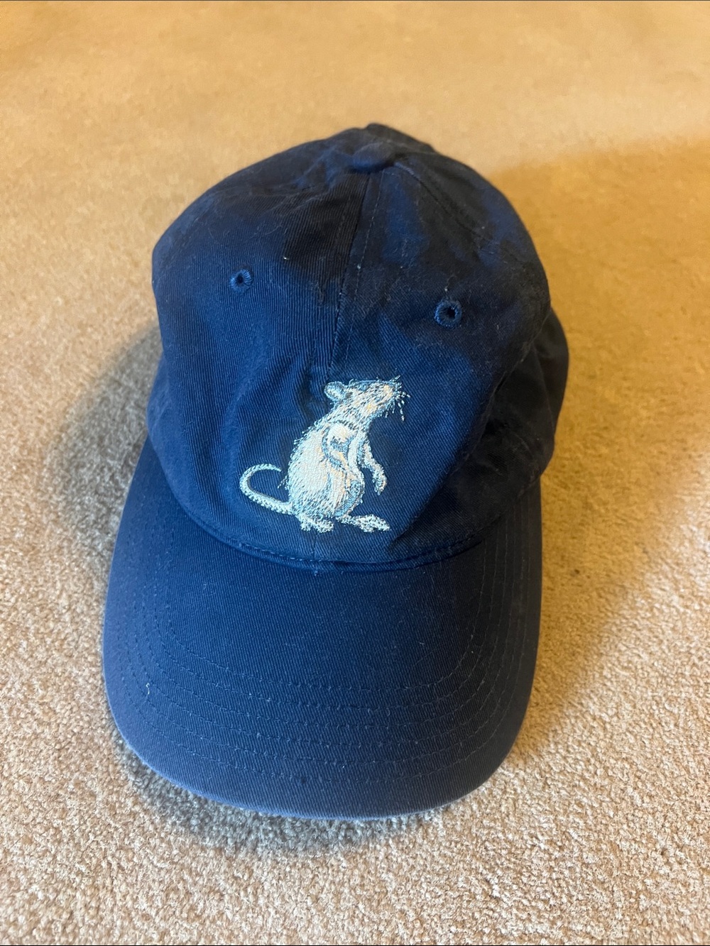 NYC PUMA Embroidered Rat Baseball Cap